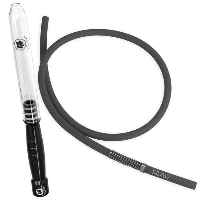 DILAW® Shisha Glas-Alu Mundstück 🌪️ Hochwertiges Shisha Zubehör