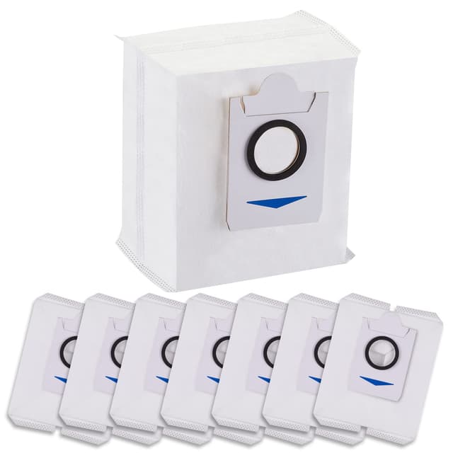 8 Stück Staubbeutel Zubehörset für Ecovacs Deebot T10 Plus/X1 Plus Roboter Saugstation