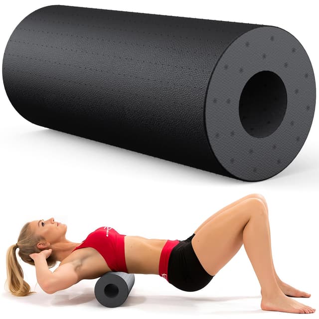 SURFOU Faszienrolle Wirbelsäule Rücken 29×15 cm, Massage Foam Roller 😌🧘‍♂️