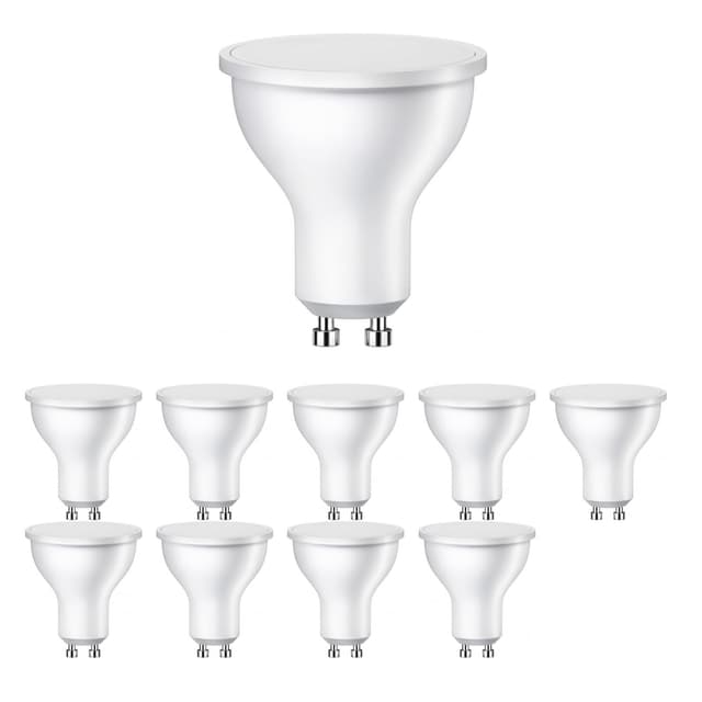 🌟 Super Angebot! 10 Stück GU10 LED Leuchtmittel 🌟