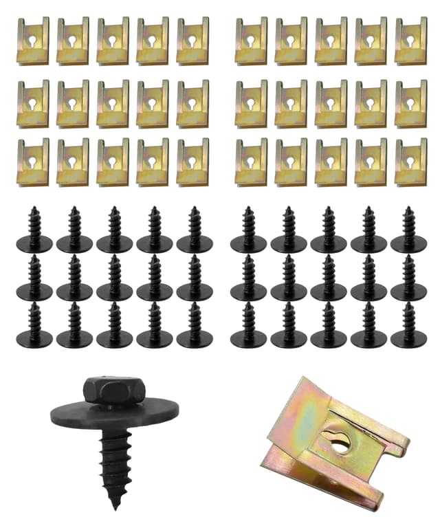 🚗 Flaconi Auto Befestigung Clips 60pcs 🛠️