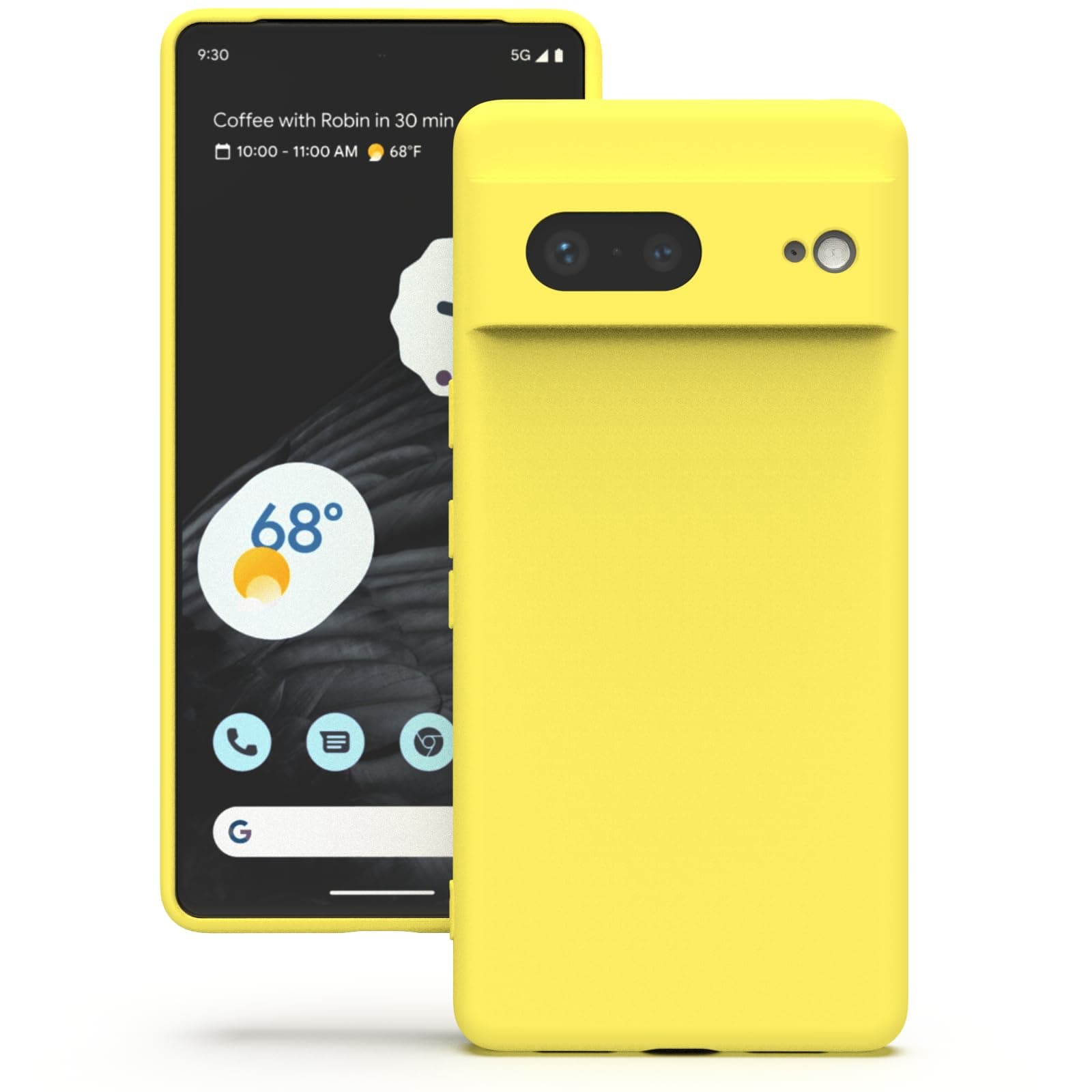 YATWIN Google Pixel 7 Hülle 📱 Premium Silikon Handyhülle