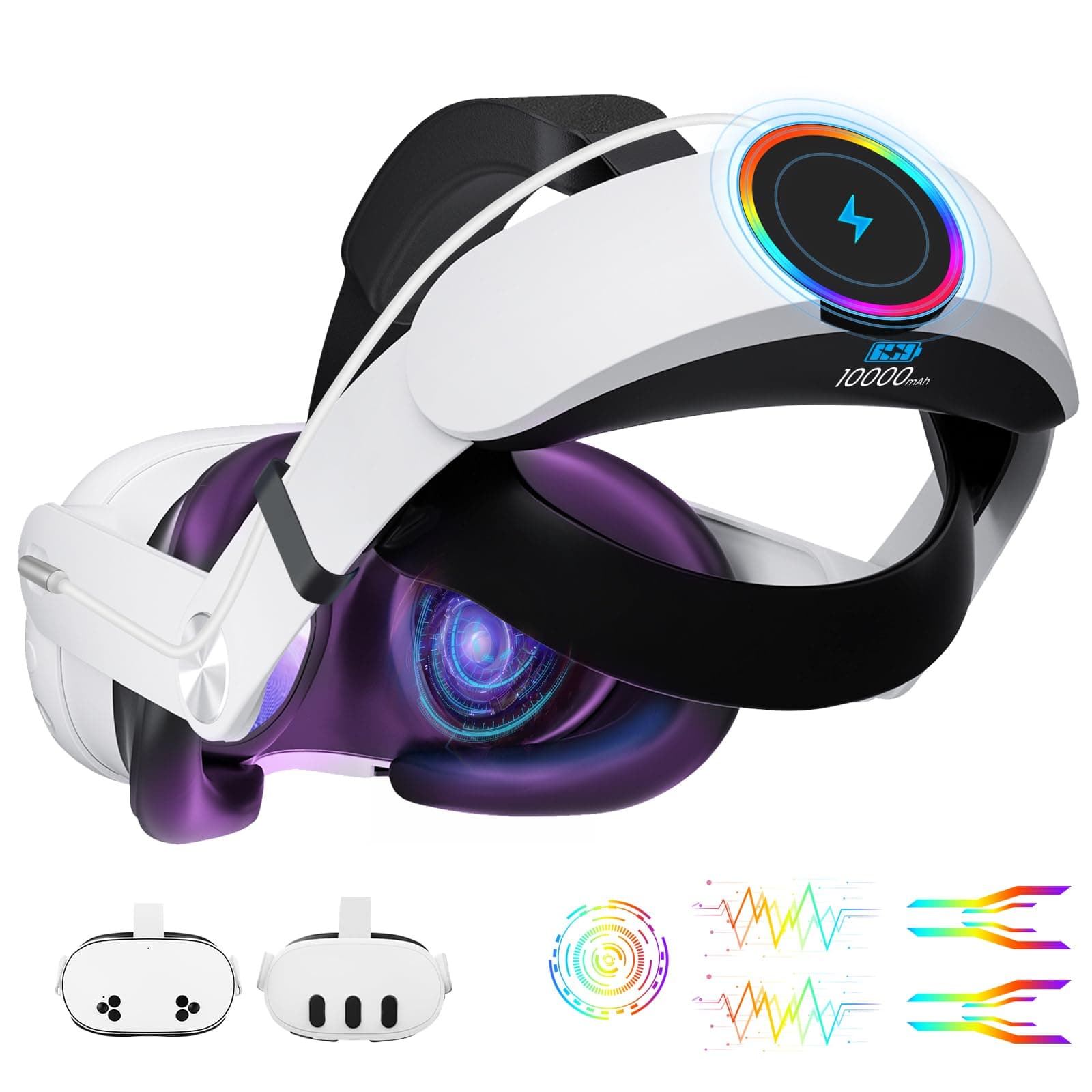 GEEKERA Headstrap für Meta Quest 3/Quest 3S