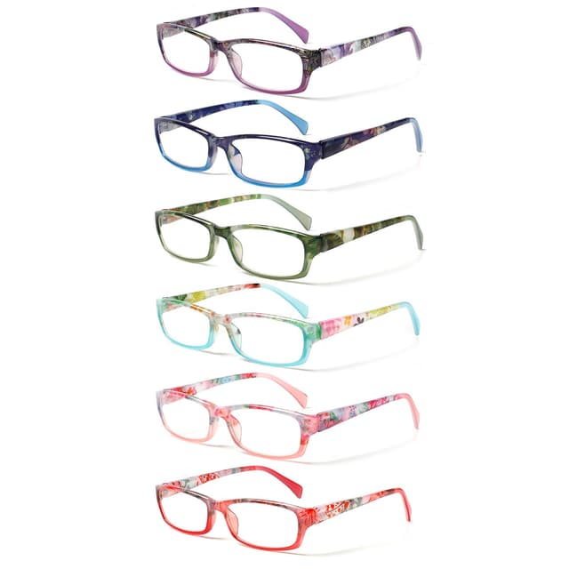 COJWIS 6er Pack Lesebrille mit Blaulichtfilter 📚👓
