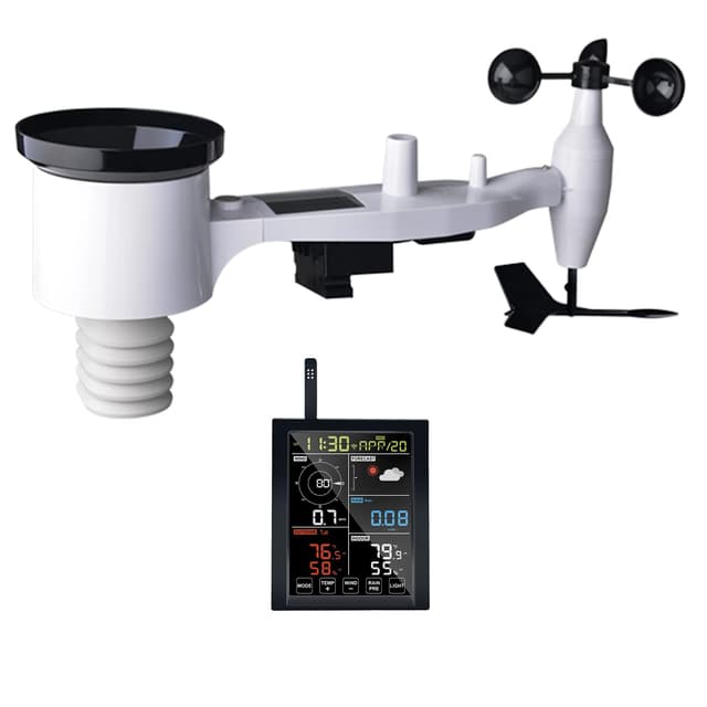 🌦️🌡️ ECOWITT Wetterstation WN1980 mit 5-in-1 Sensor WN67 🌬️🌧️