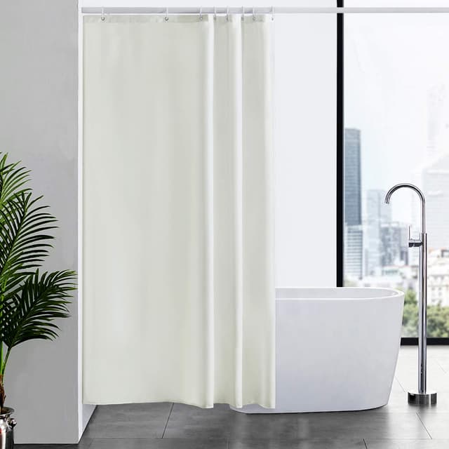 Furlinic Duschvorhang Textil Anti-Schimmel 🚿