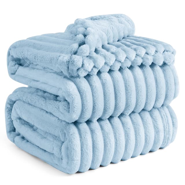 🌟 Super Deal! BEDSURE Kuscheldecke 220x240 - Tagesdecke, Wolldecke & Fleecedecke