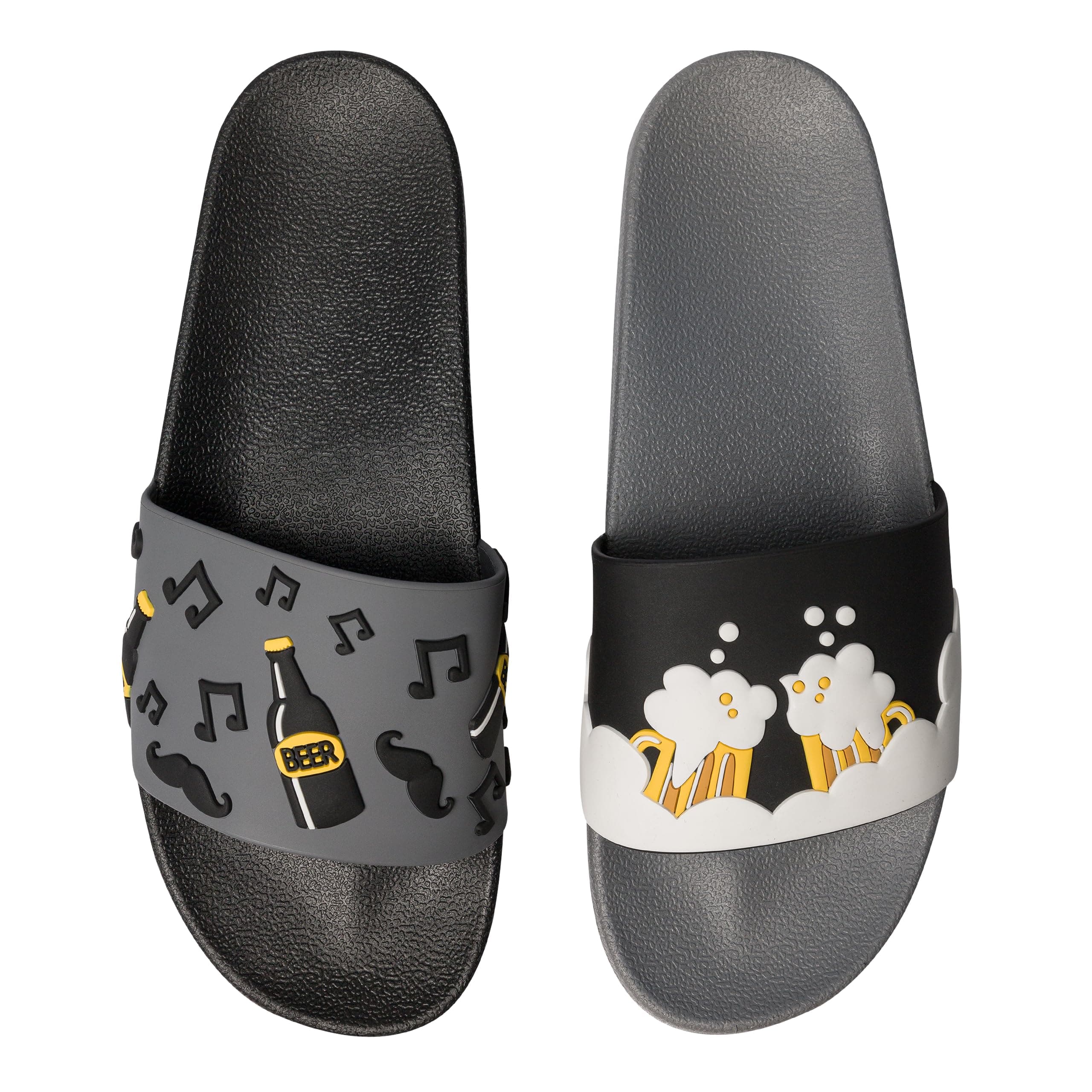 Dedoles Lustige Badeschuhe & Hausschuhe - Perfekt für Bierpartys! 🍻