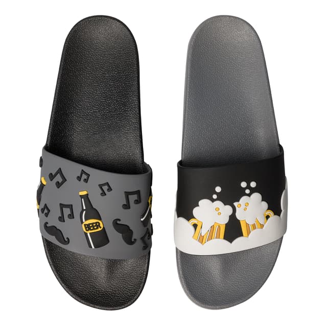 Dedoles Lustige Badeschuhe & Hausschuhe - Perfekt für Bierpartys! 🍻