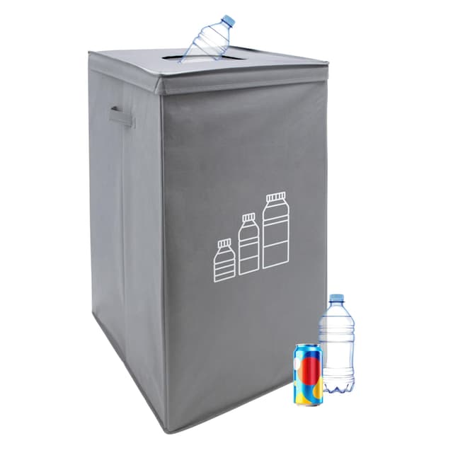 🌟 Super Deal! Flaschensammler mit entnehmbarer Tragetasche - 115 L - Flaschenbehälter 🌟