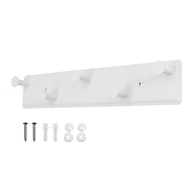 SYPEN Garderobenhaken mit 5 Haken - Wandgarderobe für Schlafzimmer und Bad 🧥🔑