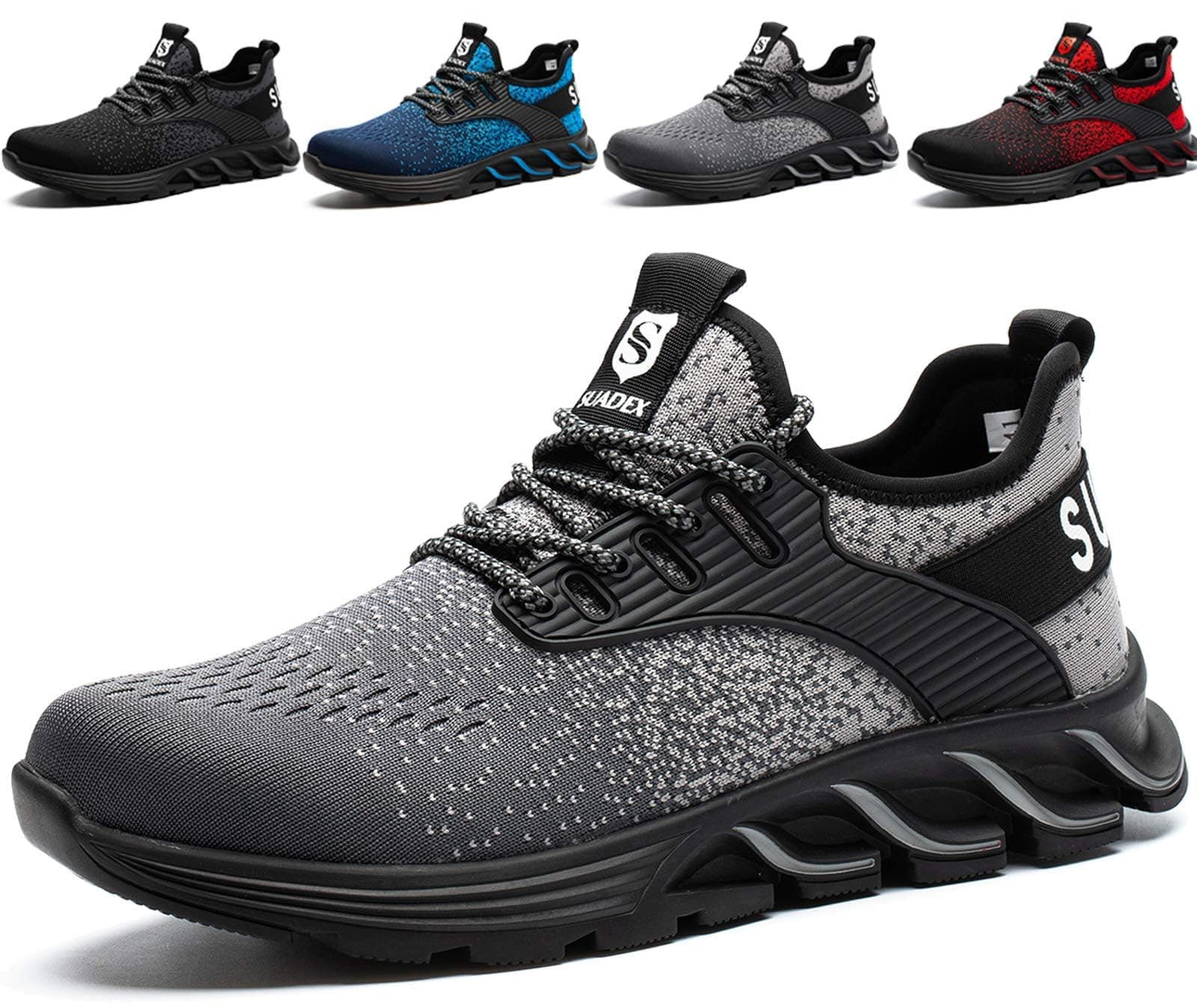 🔥 Angebot! SUADEX Sicherheitsschuhe Arbeitsschuhe Herren Damen Stahlkappenschuhe 😎