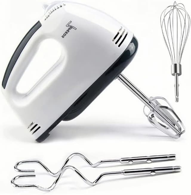 🎉 Super Deal! Handrührer Elektrisch-Handrührgerät mit 7 Stufen Handmixer 🍰