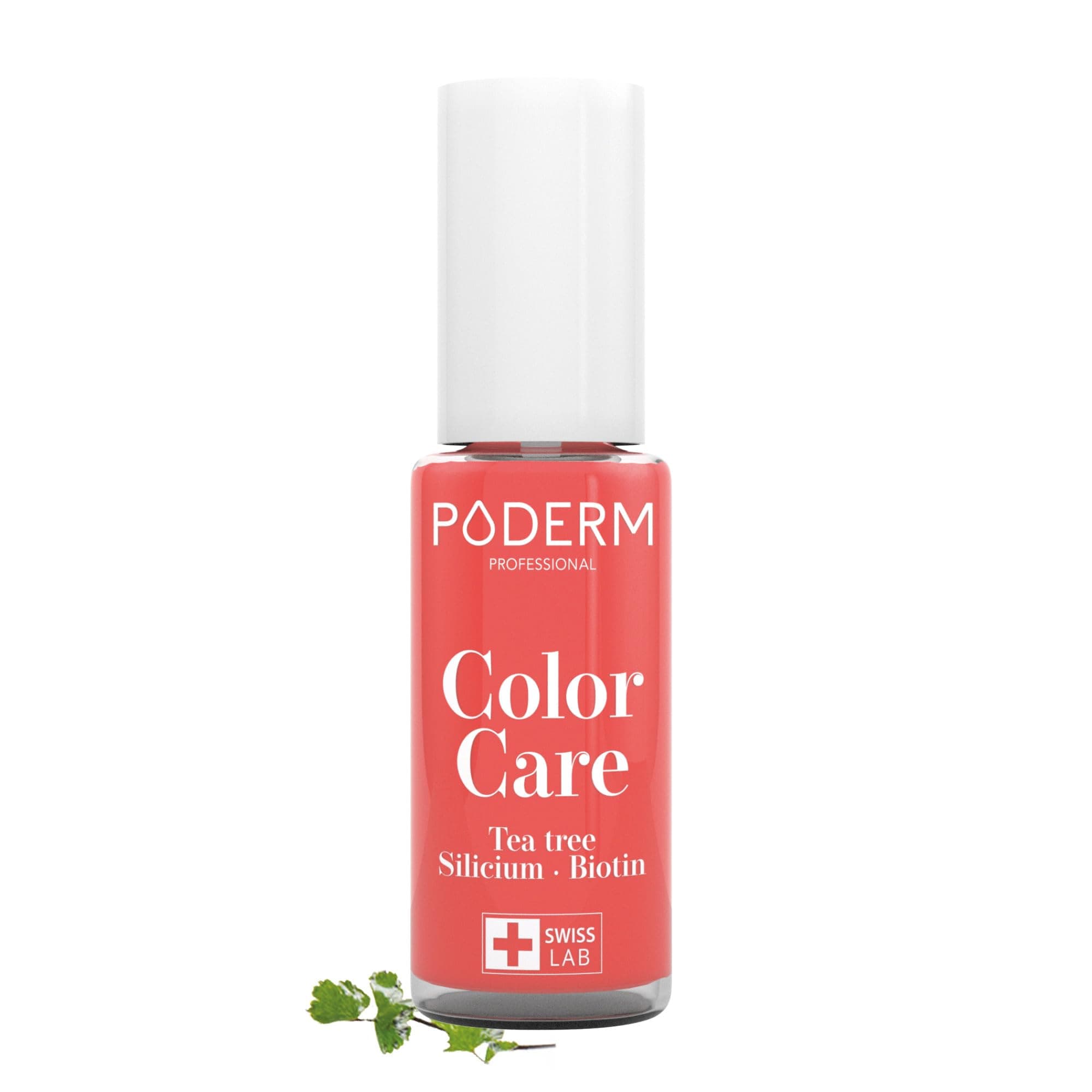 PODERM - TEEBAUM-NAGELLACK COLOR CARE Korallenrosa