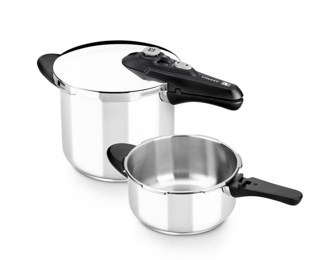 🍲 BRA Vitesse - Set Duo von Schnellkochtöpfen 🍲
