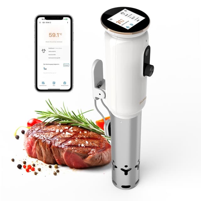 Inkbird WiFi Sous Vide Stick Präzisionskocher ISV-101W-Weiß ⭐