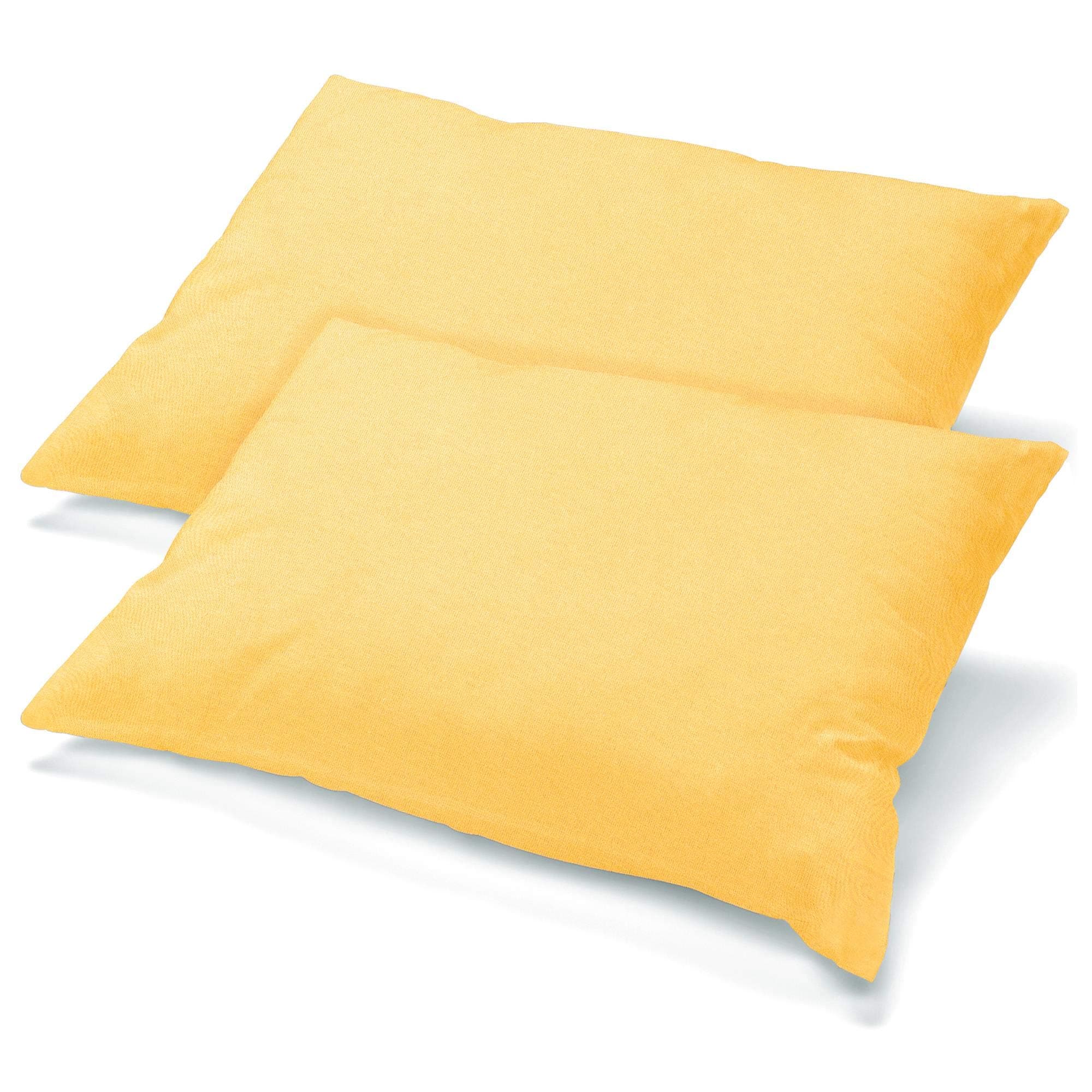 CelinaTex BeNature Kissenbezug Doppelpack 40 x 80 cm Creme gelb Baumwolle 😍🛋️