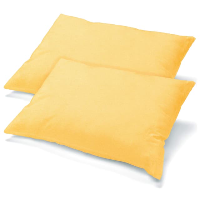 CelinaTex BeNature Kissenbezug Doppelpack 40 x 80 cm Creme gelb Baumwolle 😍🛋️