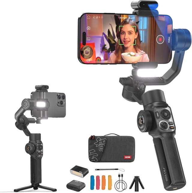 ZHIYUN Smooth-5S AI Pro[Official] Smartphone Gimbal 🏆