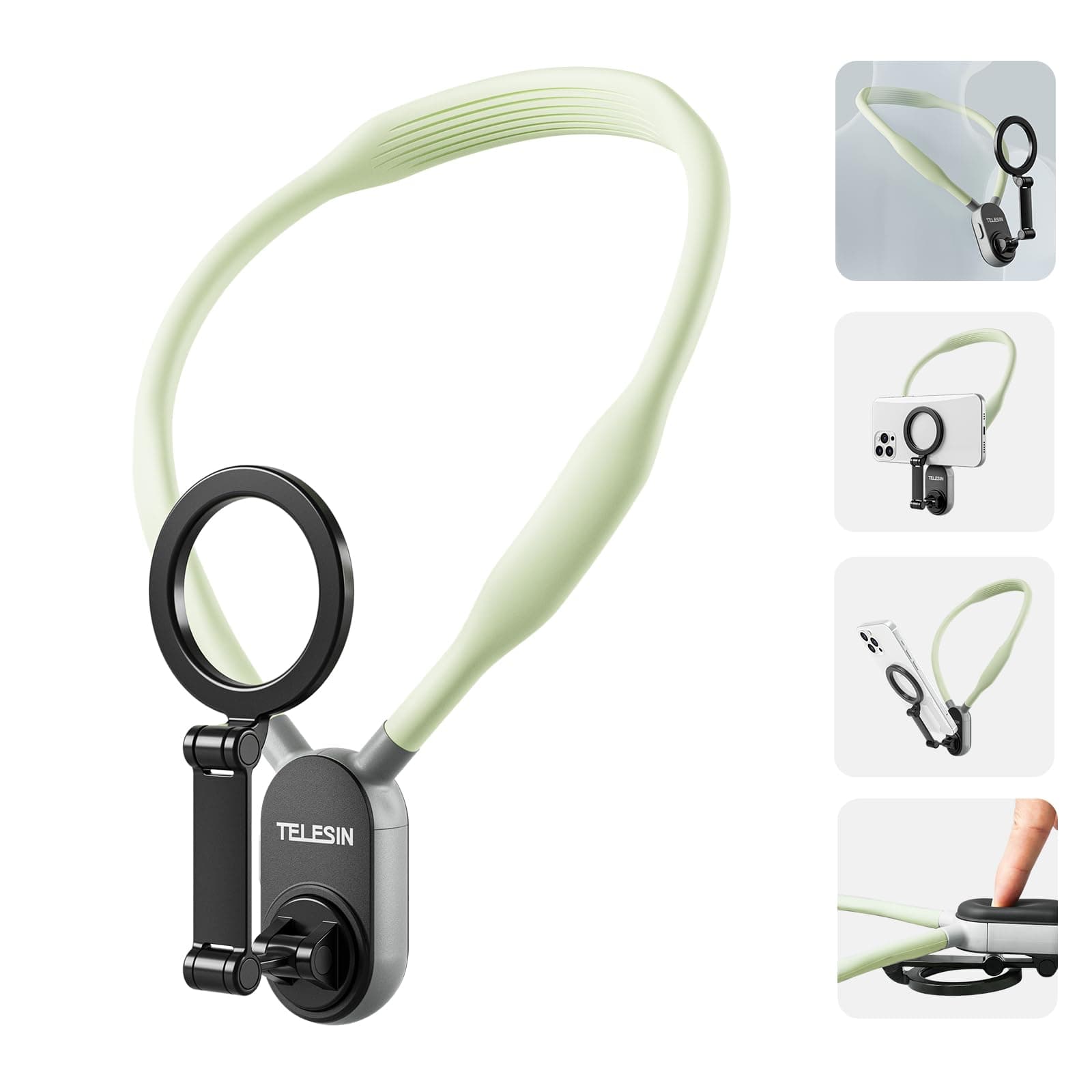 TELESIN° Magnetische Nackenhalterung für Telefone 📱💚