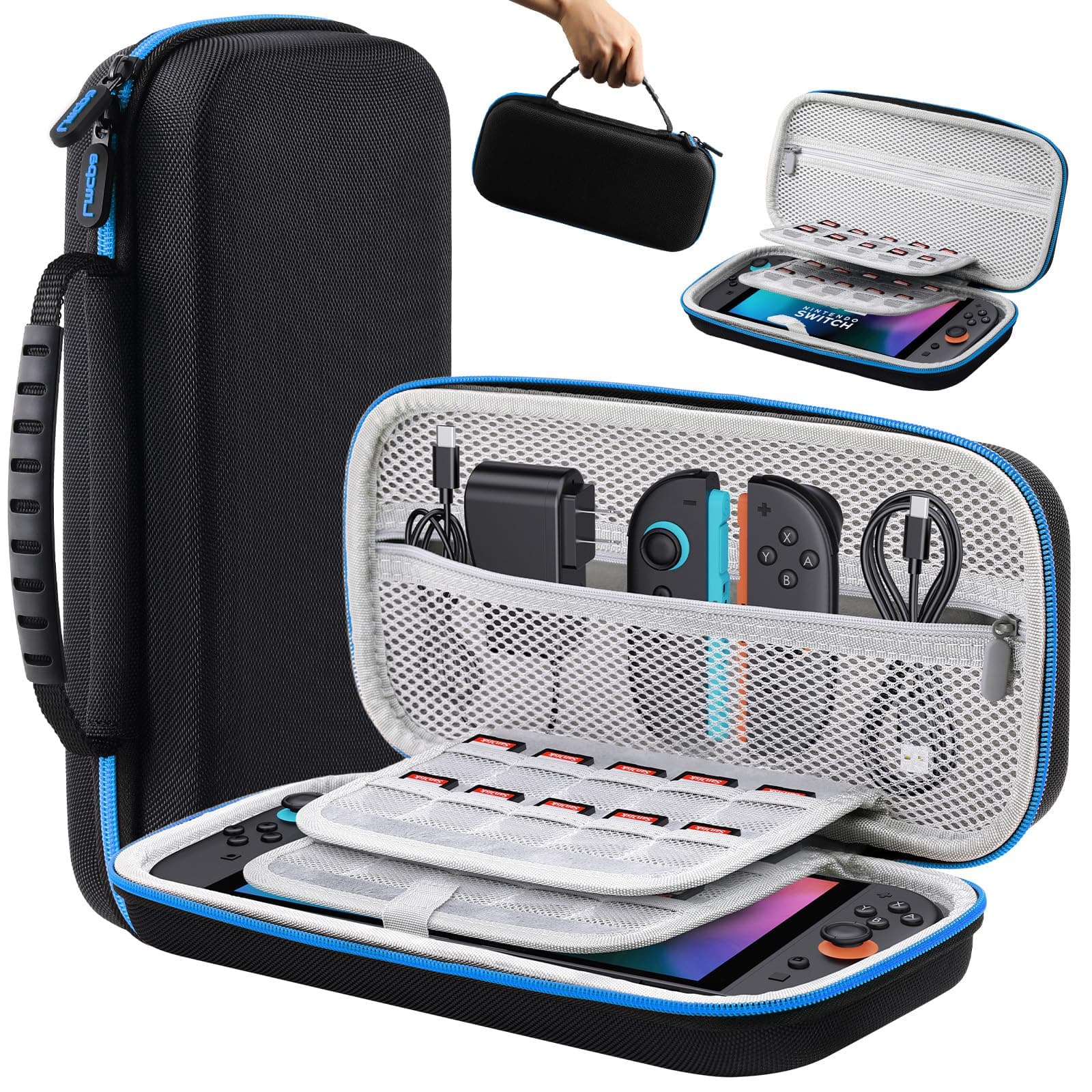 LMCPA Tasche für 2025 Nintendo Switch 2-Konsole 🎮🔵