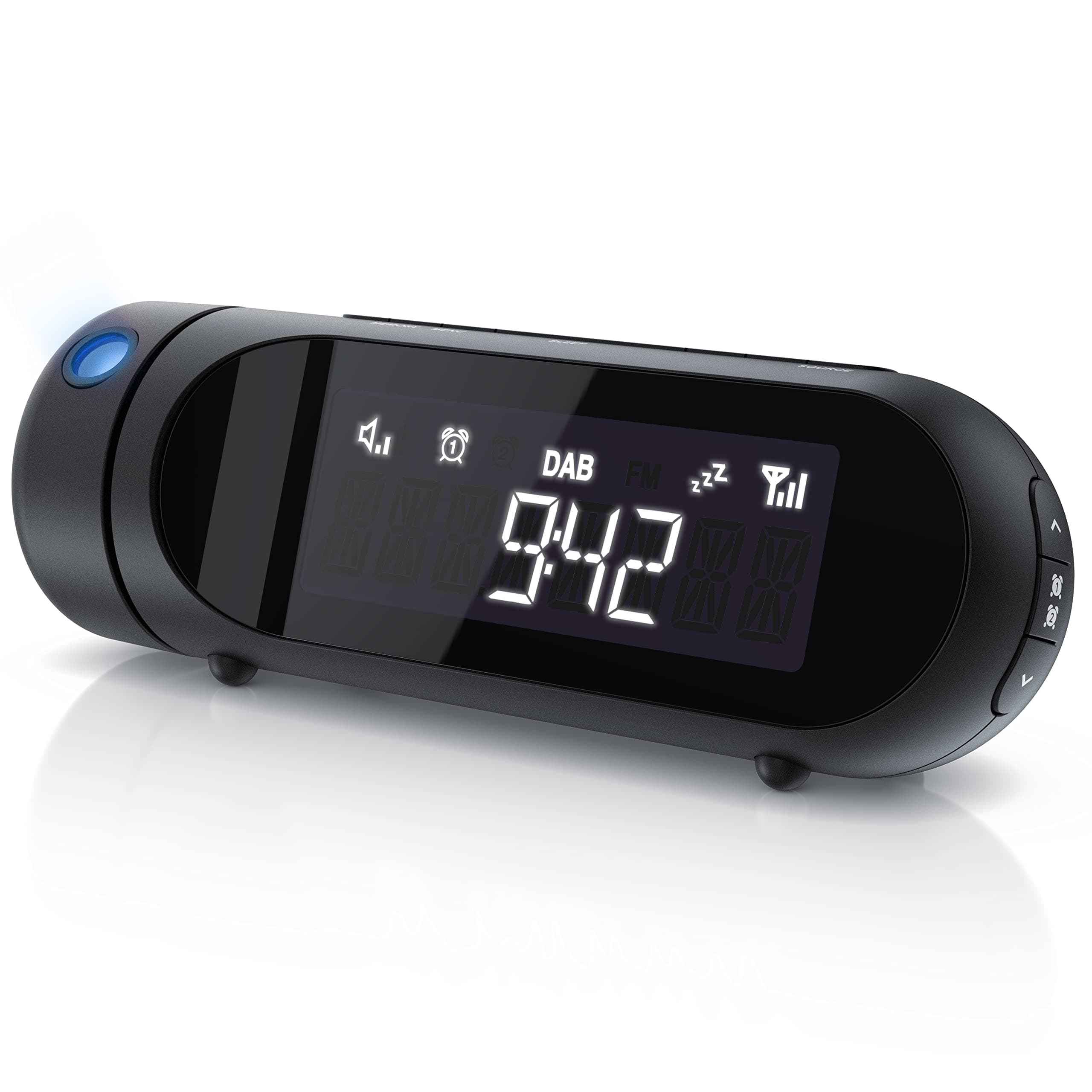 CSL - DAB Plus Radio - Radiowecker mit Projektion 📻⏰🔊