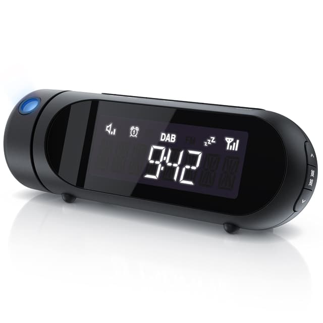 CSL - DAB Plus Radio - Radiowecker mit Projektion 📻⏰🔊