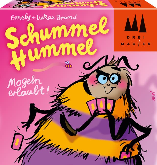 🃏🎲 Schmidt Spiele 40881 Schummel Hummel, Drei Magier Kartenspiel 🐝🤥