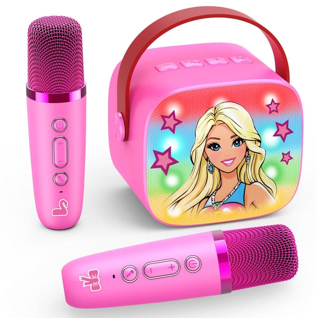 🎤👸 Dislocati Karaoke Maschine für Mädchen 3-12 Jahre