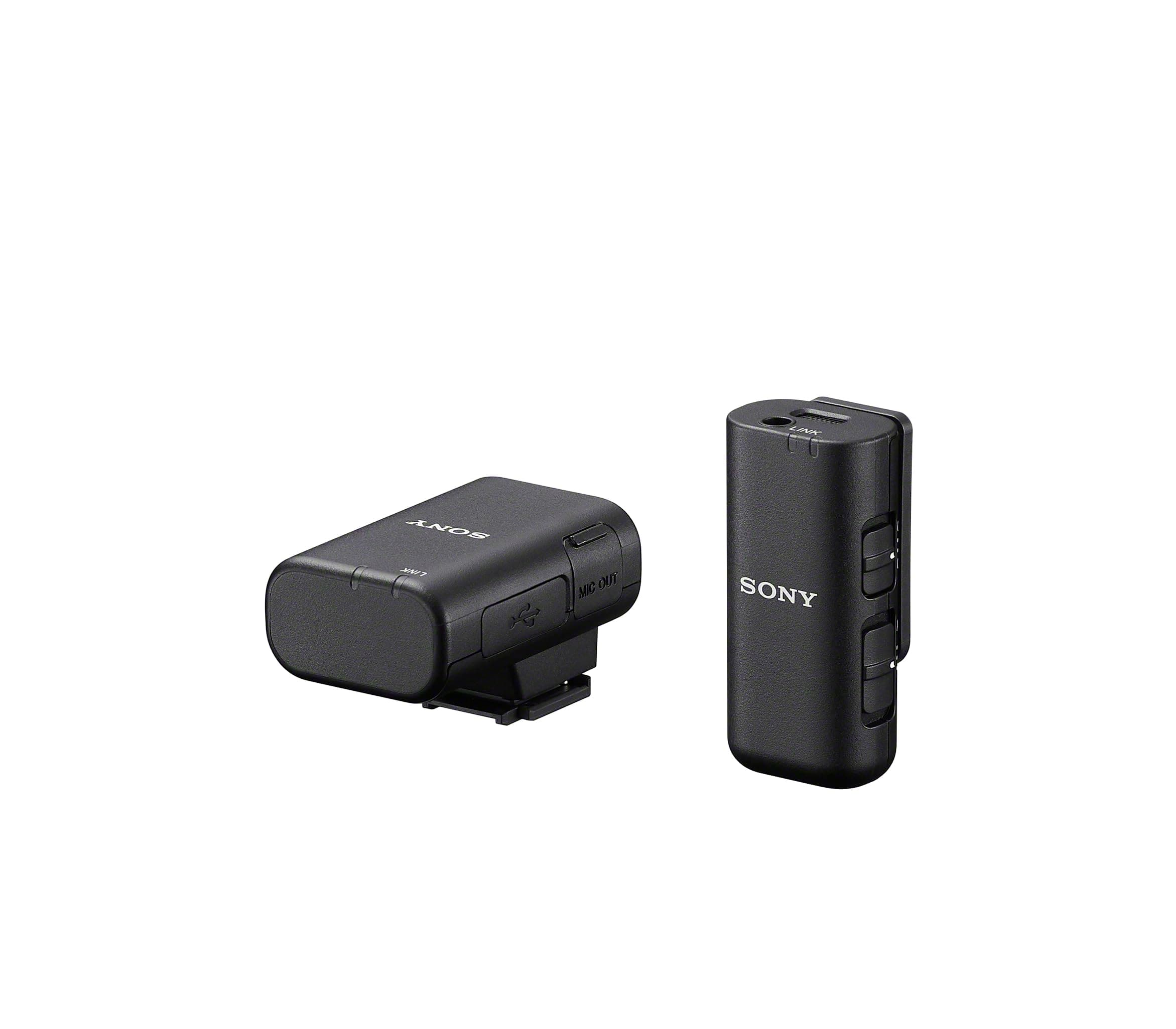 🎤 Sony ECM-W3S Wireless Mikrofon: 150m Reichweite für Kameras & Smartphones