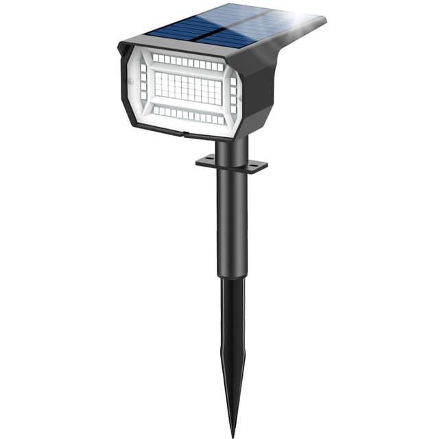 🌞🌿 LOTMOS Solarstrahler für Außen 72LED - 3 Modi Wasserdicht Solar Gartenleuchten 🏡🌳
