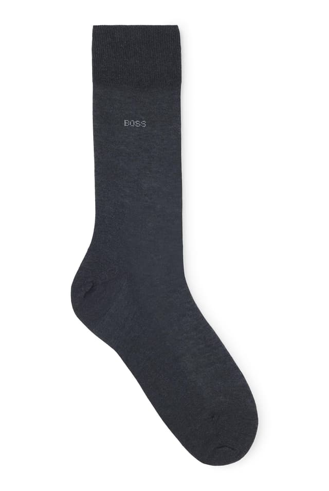 🧦 BOSS Herren George Rs Uni Mc Socken 45-46 New - Charcoal12 🛍️