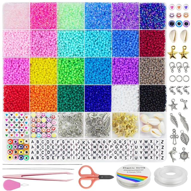 Perlenset für Armbänder - DIY Armband Making Kit 📿
