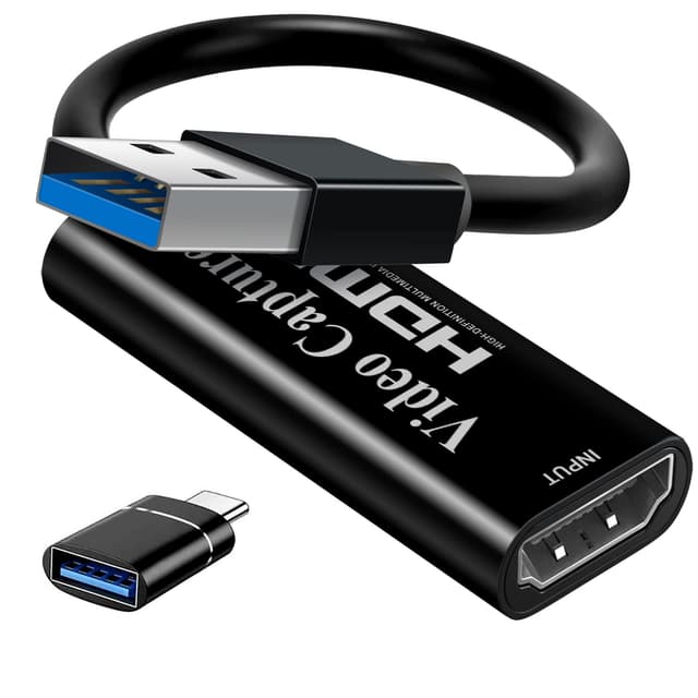 Angebot: Video Capture Card, Papeaso 4K HDMI zu USB Capture Card 🎮📹