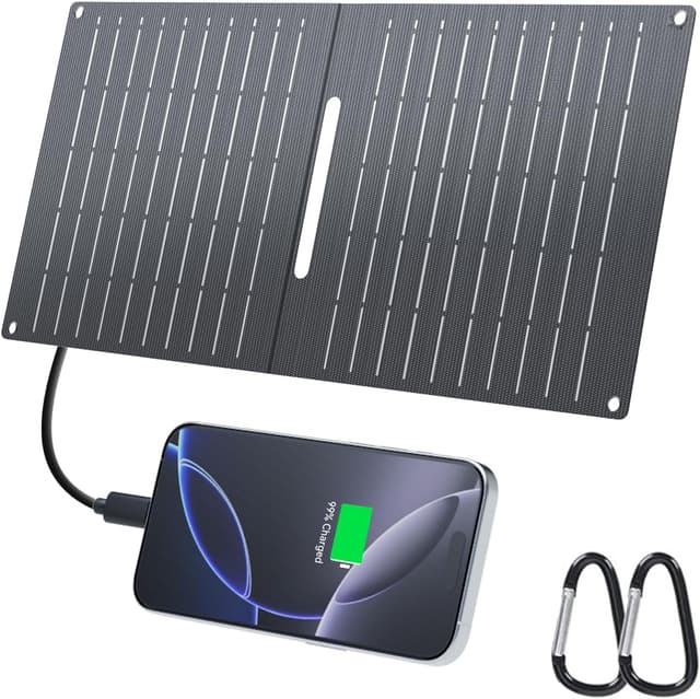 Ecosonique 15W Solar Ladegerät für Handy 🌞🔋