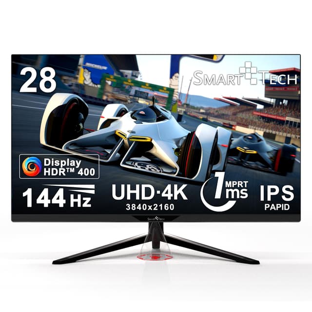 🎮 Smart Tech 28 Zoll UHD(3840 x 2160) 4K 144Hz Gaming Monitor 🖥️
