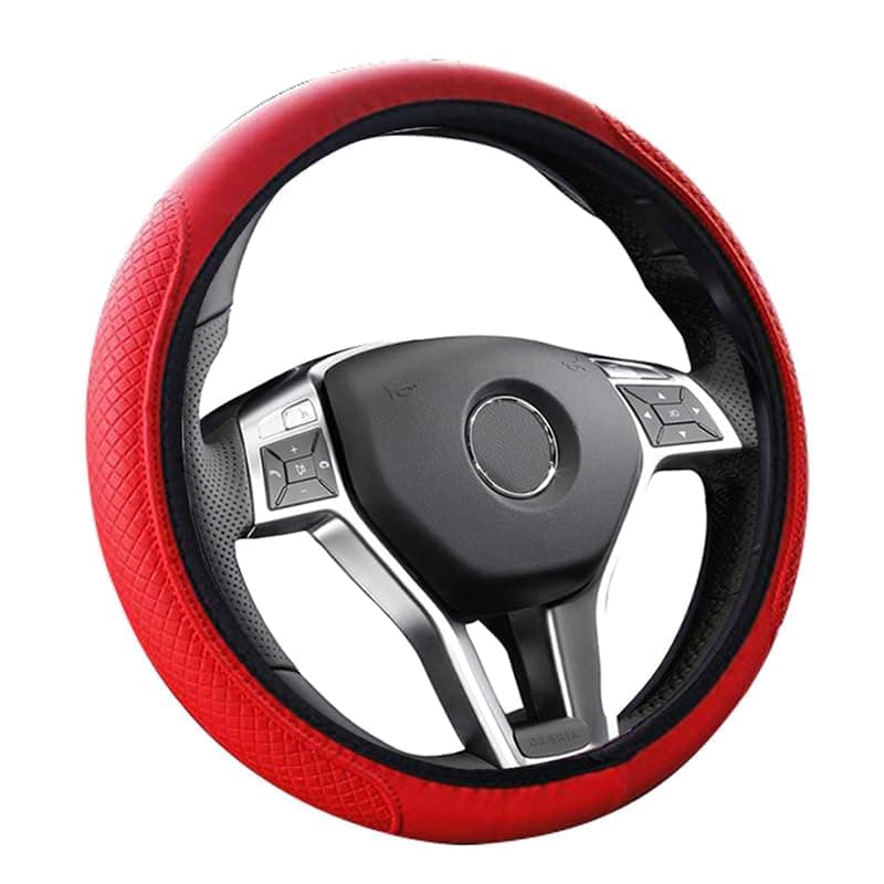 🚗 Flaconi 15” Auto Lenkradbezug (Rot) - Angebot!