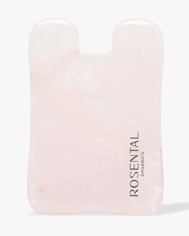 ROSENTAL ORGANICS Gua Sha aus Premium Rosenquarz 🌸 - Anti-Aging & Lymphdrainage