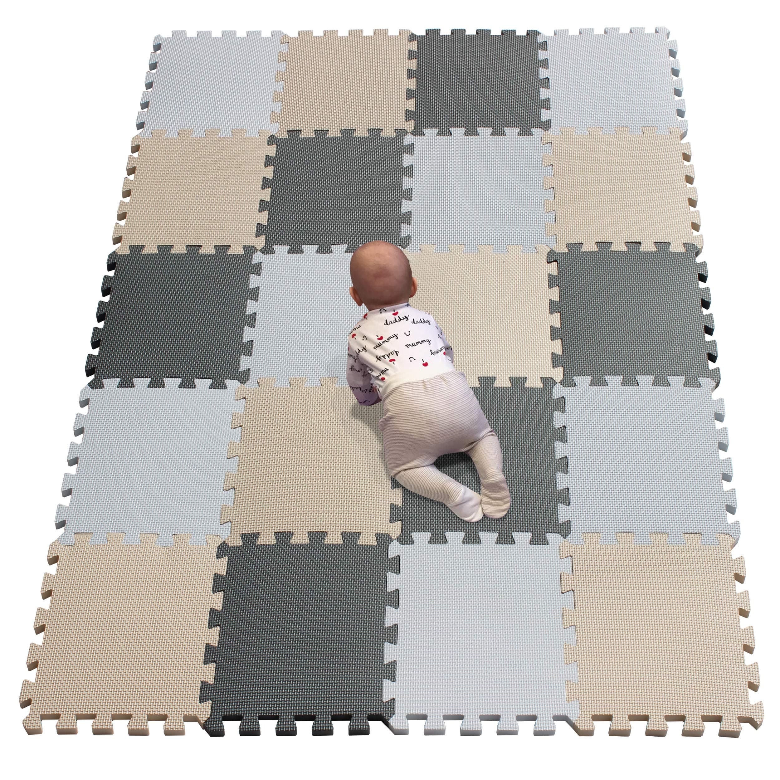 YIMINYUER® 20 Teilige Puzzlematten Baby Spielmatte 🧩