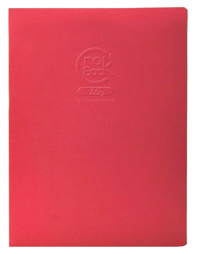 Angebot: Clairefontaine 60337C - Packung mit 10 Skizzenheften Crok'Book A4 🎨
