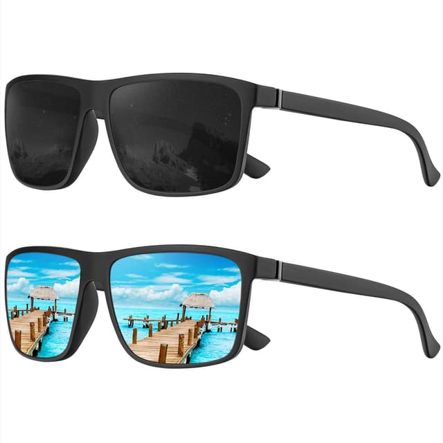 Perfekte Polarisierte Sonnenbrille - Vintage/Klassisch Design 😎🕶️
