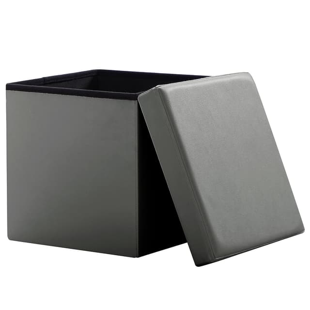🌟 Zedelmaier Sitzhocker Sitzwürfel mit Stauraum Fußbank Truhen Aufbewahrungsbox 🌟