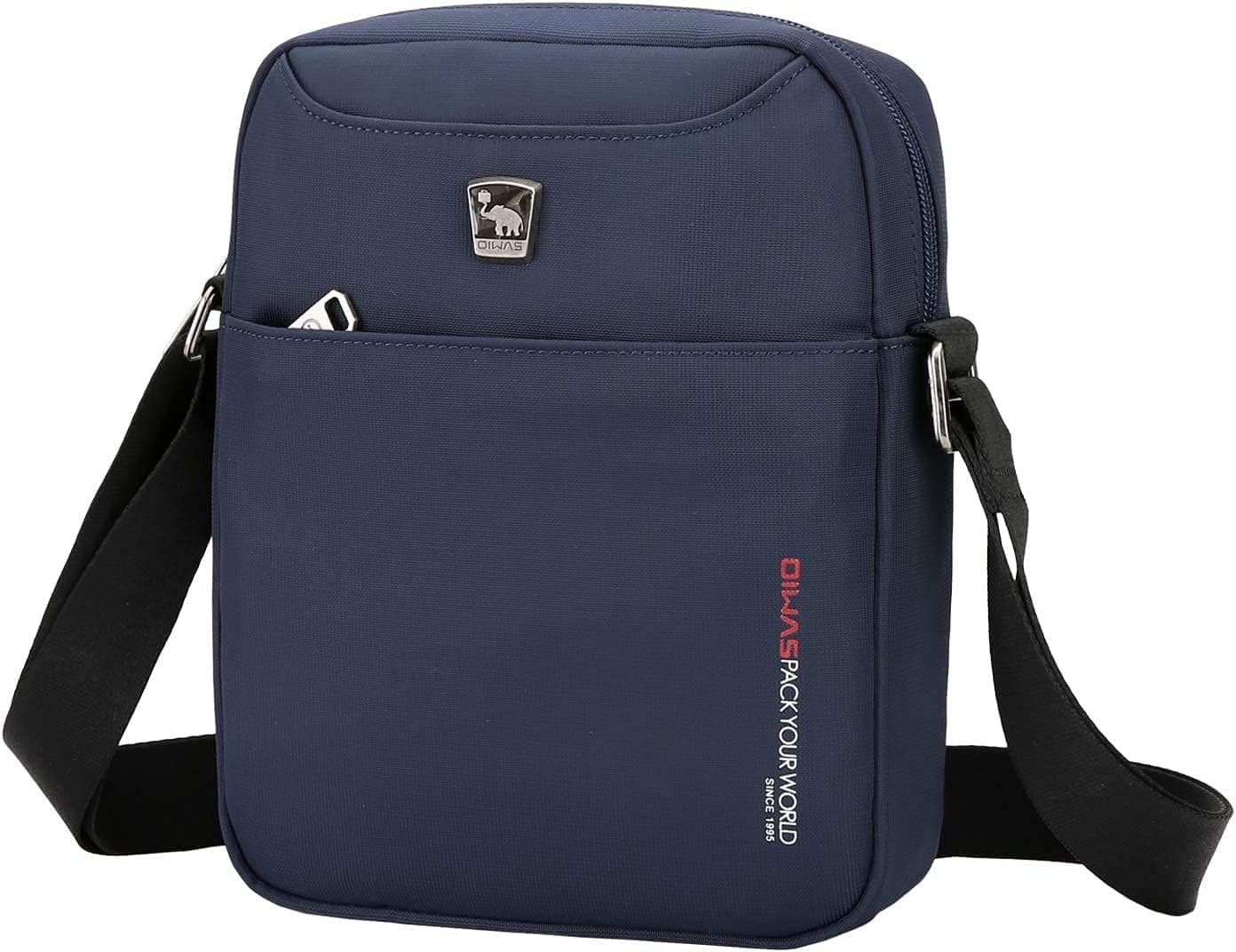 🎒 OIWAS Herrentasche Klein Umhängetaschen Herren Crossbody Bag Tasche Umhängen Männer Männerhandtasche Mini Schultertasche Blau-5551