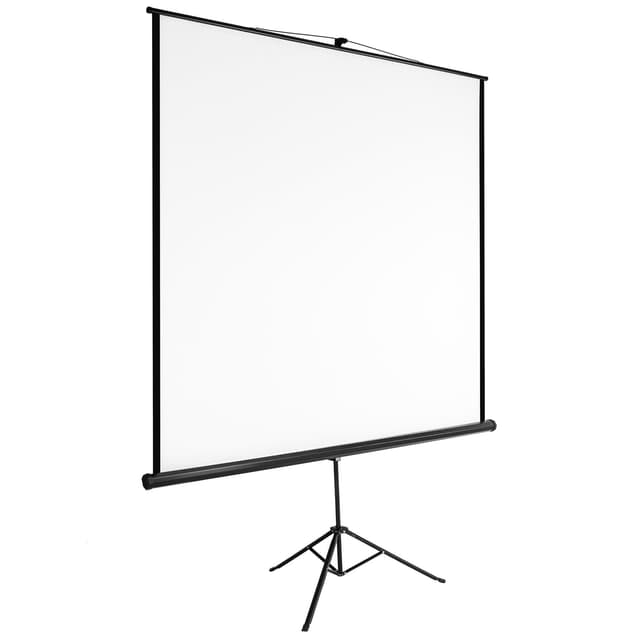 🎥🎬 Tectake Heimkino Beamer Leinwand | HDTV tauglich - Diverse Größen (152x152cm | Nr. 402513) - Angebot!