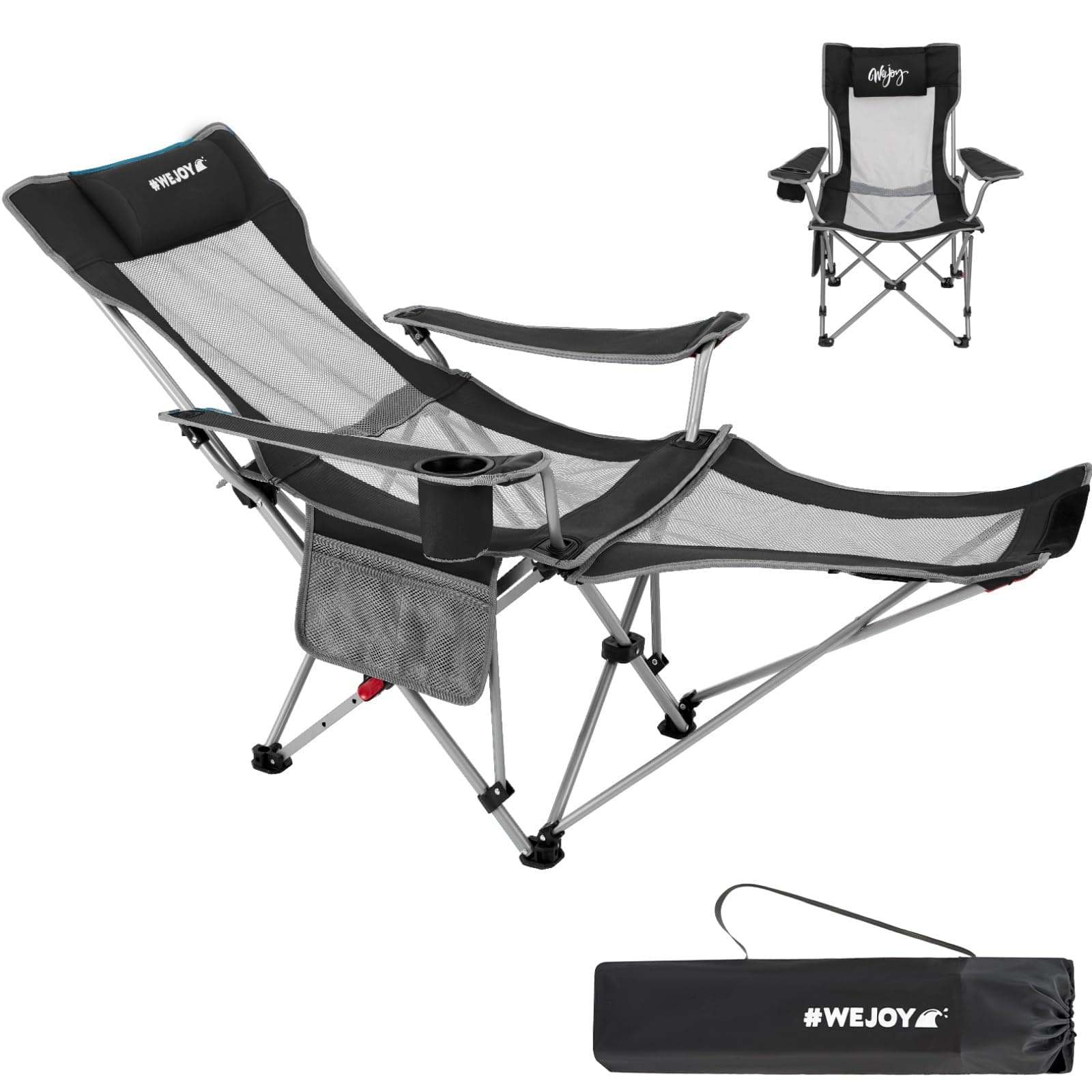 #WEJOY 2-in-1 Campingstuhl Faltbar 🏕️