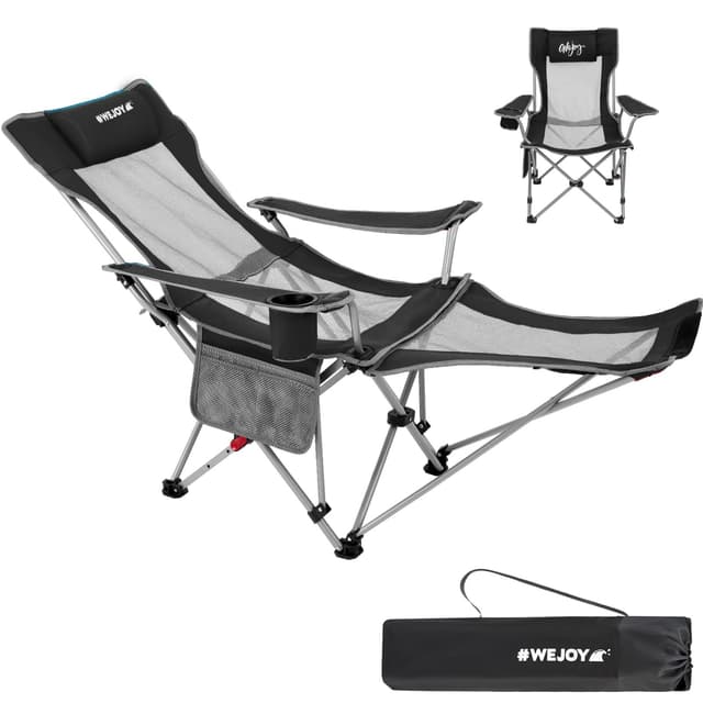 #WEJOY 2-in-1 Campingstuhl Faltbar 🏕️