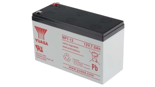 🔋 NP7-12 Yuasa Corporation Blei-Akku 12V 7Ah 🛡️