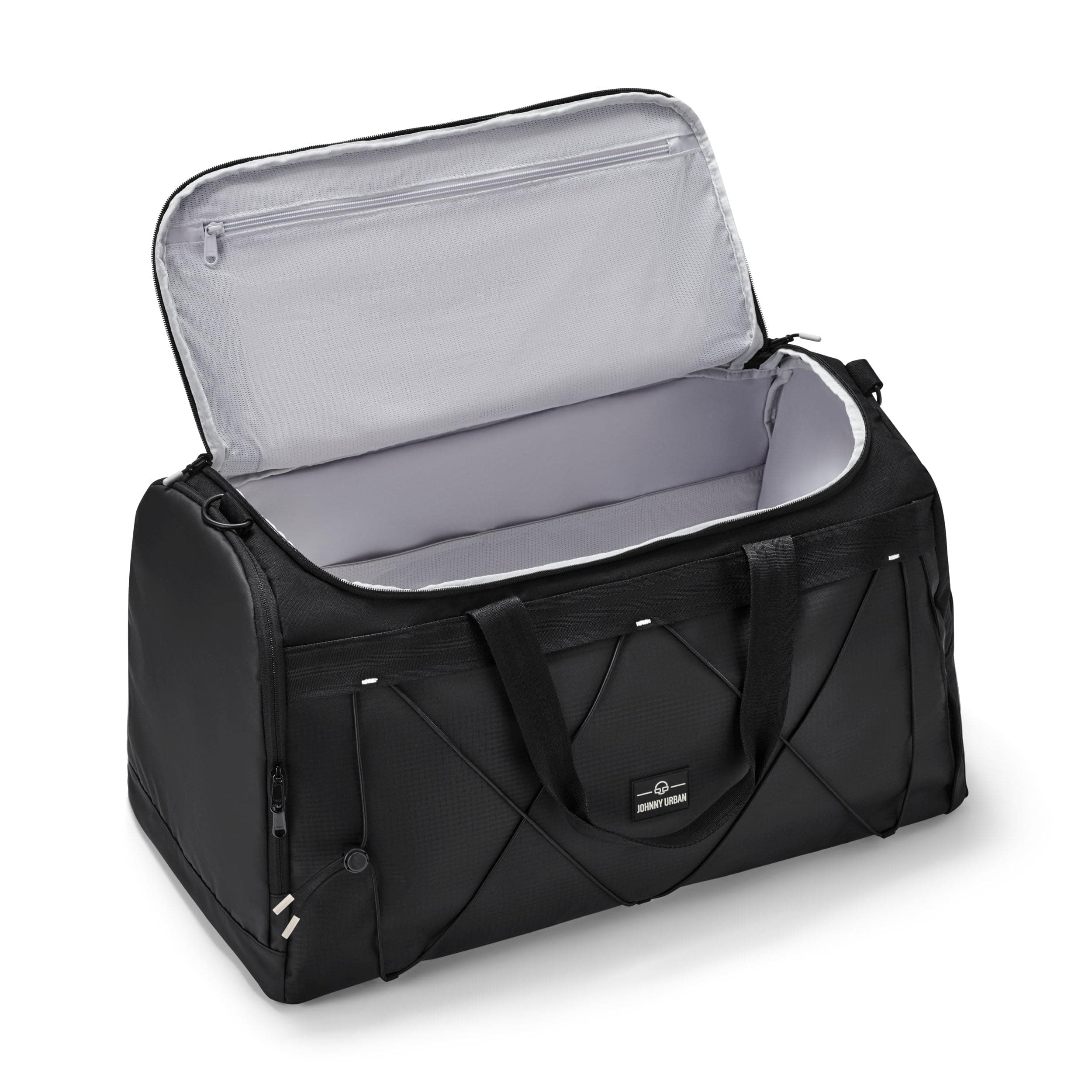 Johnny Urban Sporttasche Herren & Damen Schwarz - Shawn Large - Große 2 in 1 Tasche mit Rucksackfunktion 🎒🏋️‍♂️