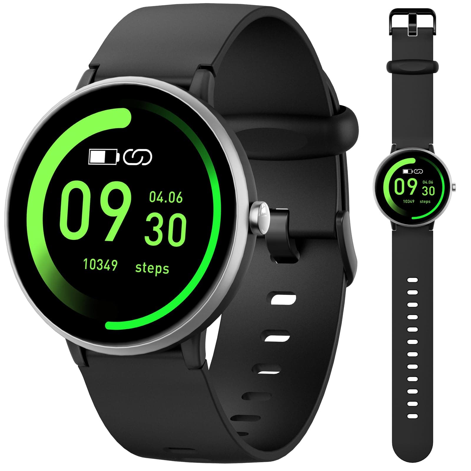 🌟 Smartwatch Kinder Jungen Mädchen, Aktivitäts Tracker Uhr IP68 wasserdichte, 19 Sportmodi