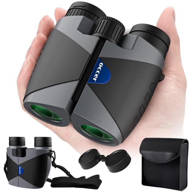 15x30 Kompaktes Fernglas für Erwachsene - Occer Large View High Powered Binoculars